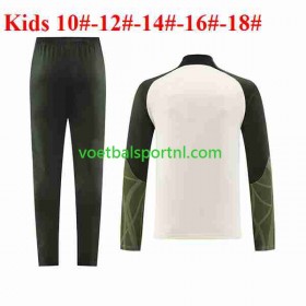 FC Barcelona Kind Wit Trainings Sweatshirt Pak 2023-24